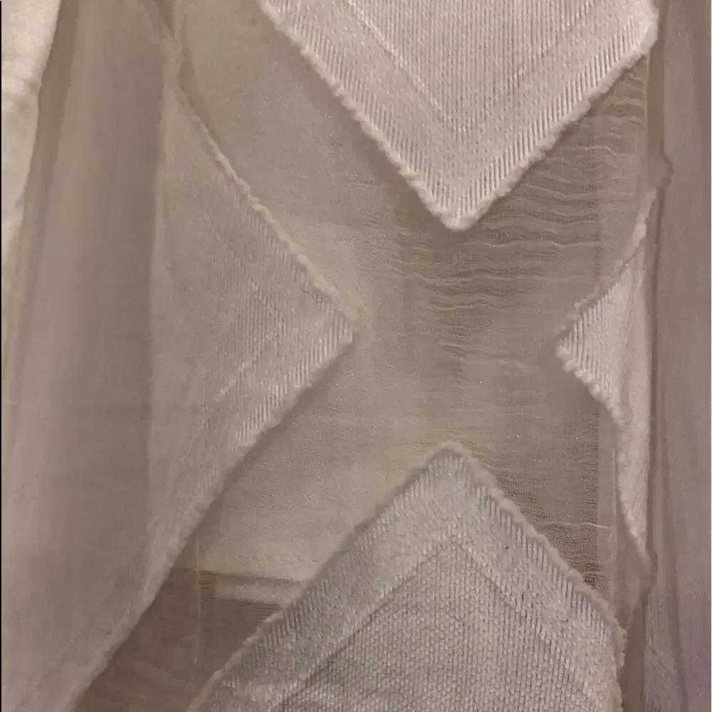 Milly Square Fil Coupe Midi Skirt White - Picture 4 of 11
